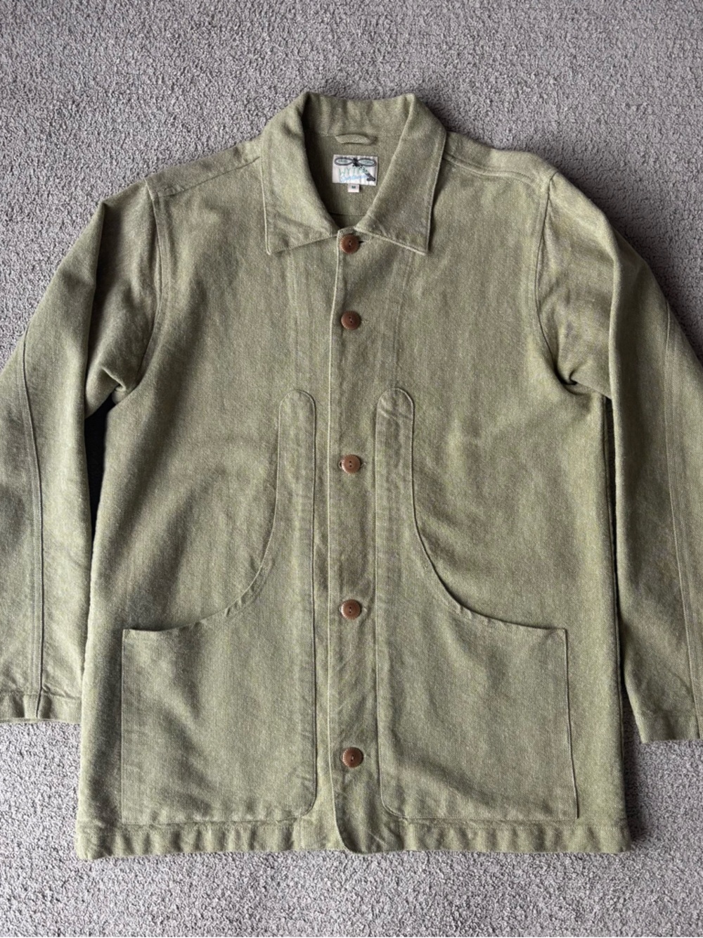 Wythe Cotton-Linen Hunting Jacket